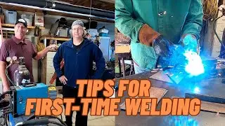 Welding 101 For Dummy Me First Time Bestarc MIG145 Rookie Can I Do This? Tips And Tricks