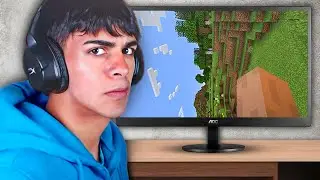 ¿Qué Pasaría si tuvieras que Jugar MineCraft de Lado?