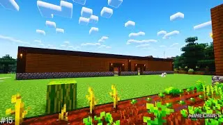 Animals Farm Build | Minecraft ATM10 Modpack Gameplay #15