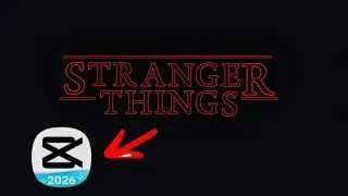 Stranger things intro made in capcut (recreation)