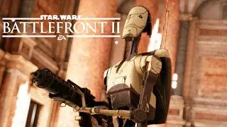 STAR WARS Battlefront II- Heavy Battle Droid Action