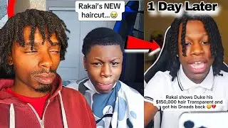 Rakai Explains How His Hair Grew In 1 Day ft. aspen Kartier