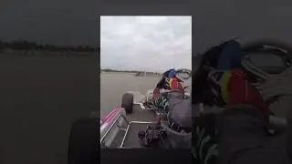 INSANE GO KART CRASH! 💥 #kartingworld #kart #racing #kartingmoments #gokart #crash