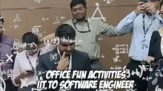 Job Onboarding Fun Activities | IIT to Software Engineer Journey | Life After IIT CSE Graduation