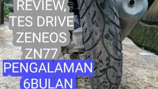 REKOMENDASI BAN TUBELESS MATIC PAKAI ZENEOS ZN77 RING 14 YANG INI VARIO 110