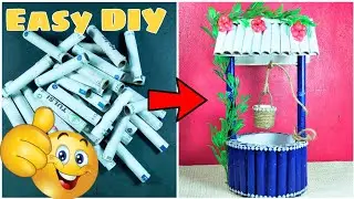 DIY From Empty Thread Spool | Wall Hanging Craft Ideas|Decoration ideas|paper Craft| Room decoration