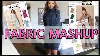 I turned scraps into a dress, and you can too - Sewing mashup [Simplicity 8281]