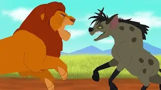 MUFASA VS SHENZI - The Lion King Fight Animation