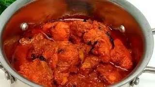 Chicken tandoori in gravy | tandoori chicken in gravy | tandoori chicken masala recipe | 