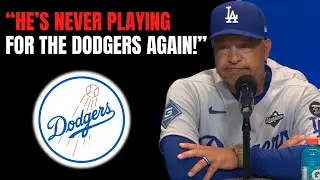 ROBERTS LAYS DOWN LAW: &ldquo;HE WILL NEVER PLAY for the DODGERS again!&rdquo; | Dodgers News