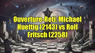 Ouverture-Reti: Michael Huettig (2143) vs Rolf Fritsch (2258)