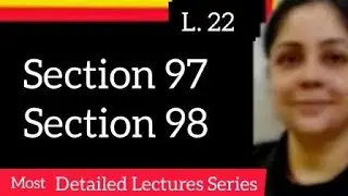 Section 97 and 98  CrPcC #crpclectures #crpc #crpc1973  #criminalprocedurecode #crpc