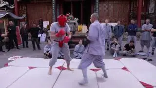 SHAOLIN TEMPLE YUNNAN KUNG FU DEPARTMENT SANDA FREE FIGHTING TRAINING 3