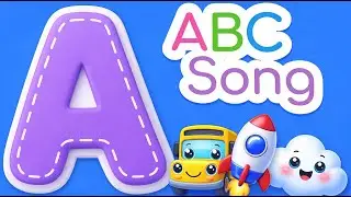 ABC Song for Toddlers 🌈🔤 | Learn Letters the Fun Way