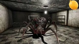 THERES A HUGE SPIDER EATING PEOPLE 