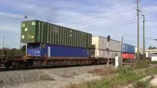 Norfolk Southern 209 with Union Pacific AC44CCTE 5707 leading