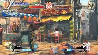 USFIV: WH Vicious (Dee Jay) vs. Revolver SaGod (Sagat)