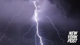 New Jersey lifeguard killed, seven other people injured in lightning strike at beach | New York Post