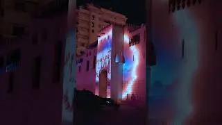 Sharjah Light Festival 2023; AL Hisn Fort