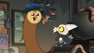 The Owl House | Hooty Helps King | Knock, Knock, Knockin' on Hooty's Door (Season 2 Episode 8)