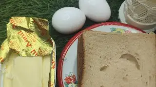 live 🔥 bread and butter with boiled egg “The Tasty Corner | Quick & Delicious Homemade Recipe