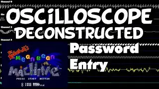 Password Entry - Dr. Robotnik's Mean Bean Machine - Oscilloscope Deconstruction
