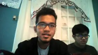 Google Hangout Session 1: SPM Leavers 2014