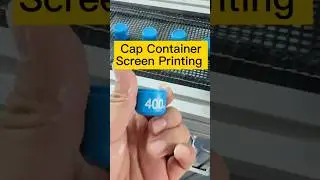 Get the Cap Container Printing much more easier and efficient by Full Auto Screen Printing Machine