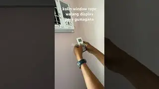 how to fix kolin window type ,no display