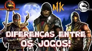 Comparação de jogabilidade entre MK9, MKX e MK11!