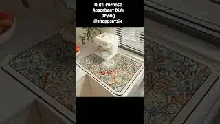 Multi-Purpose Super Absorbent Dish Drying & Heat Resistant Mat