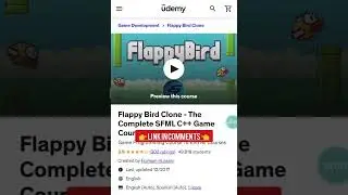 Flappy Bird Clone - The Complete SFML C++ Game Course