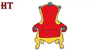 How to Draw a Throne Easy for Beginners