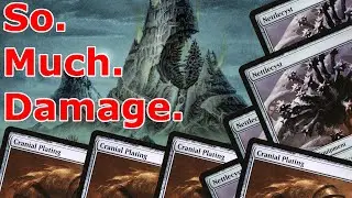 8 CRANIAL PLATINGS, LET'S GO!!!  Artifact Aggro with Tezzeret, Agent of Bolas (Legacy MTG)