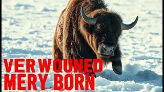 Frozen Rescue Wounded Musk Ox