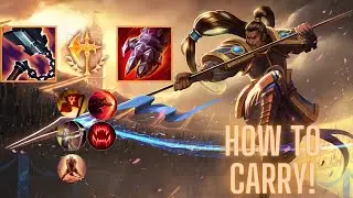 HOW TO CARRY WITH XIN ZHAO IN PATCH 11.13!!!! (GOREDRINKER XIN IS NASTY)
