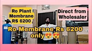 RO Plant membrane at wholesale price in Lucknow | Ro Plant Spare Parts wholesaler in Lucknow