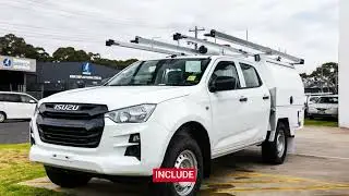 Isuzu D-Max Dual Cab Ute service body by Ridgeback Service Bodies