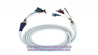 rp sma male to ipex adapter cable 20633-320T-01S I-PEX 20728-040T-01 micro coax ultrasound cable TDR