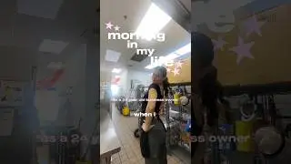OPEN MY CAFE WITH ME🧋💌 morning routine🫧 #bobashop #entrepreneur #cafevibes #motivational #boba