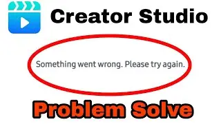 Facebook Creator Studio App Fix Something Went Wrong Problem Solve