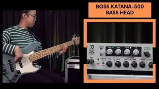 BOSS KATANA-500 Bass Head || Sound Demo