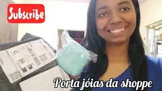 Comprei um #portajoias na #shoppe / será que vale a pena / deixe o like 👍
