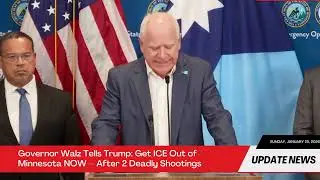 You Have WON?! Tim Walz's CRAZY Speech After ICE Shootings Goes VIRAL &ndash; Must See!