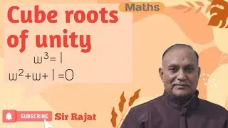 Cube roots of unity // Complex Numbers // Mathematics Class 11
