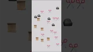 Choose One | Rock Paper Scissors Battle Simulation #rockpaperscissors #battle #simulation