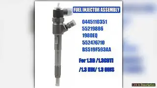 NEW Diesel Fuel Injector for Fiat 500 PANDA DOBLO PUNTO Ford VAUXHALL OPEL COMBO 13D 13 TDCi 044511