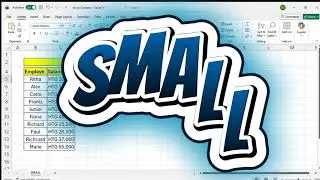 Excel | Jwenn Pi piti Chif yo rapid ak SMALL #ExcelTutorial #SMALL #ExcelBasics #PlisKonesans