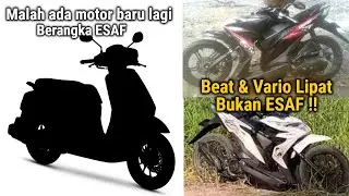 Vario Lipat Bukan ESAF !! Honda Malah mau luncurin Motor Baru Berangka ESAF lagi !!