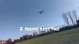 Eachine e58 flight and footage